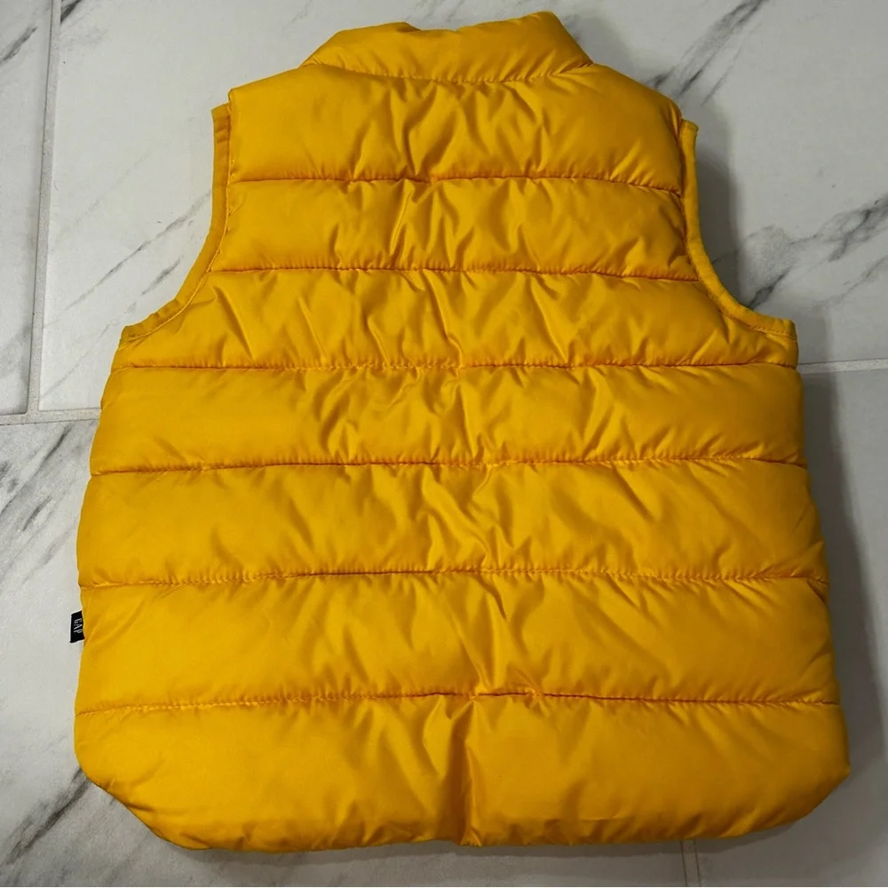 GAP Baby Yellow ColdControl Water-Resistant Vest Size 2 Years